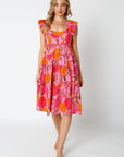 Where The Pink Petals Bloom Dress