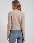 Classic Cardigan- Taupe