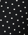 Polka Dot Satin Skirt