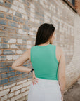Madalynn Bodysuit- Light Green
