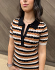 Golden Grove Midi Dress