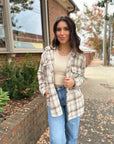 Modern Charm Jacket- Taupe