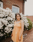 Citrus Dream Eyelet Dress