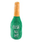 Woof Clicquot Rose' Champagne Bottle