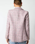 Pink Tweed Blazer