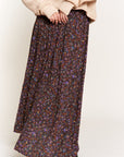 Dark Brown Maxi Skirt