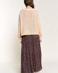 Dark Brown Maxi Skirt