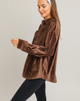 Oversized Fleece Shirt