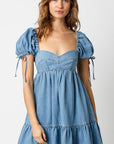 Denim Baby Doll Dress