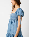 Denim Baby Doll Dress