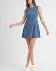 Denim Mini Dress