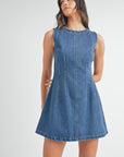 Denim Mini Dress