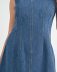 Denim Mini Dress