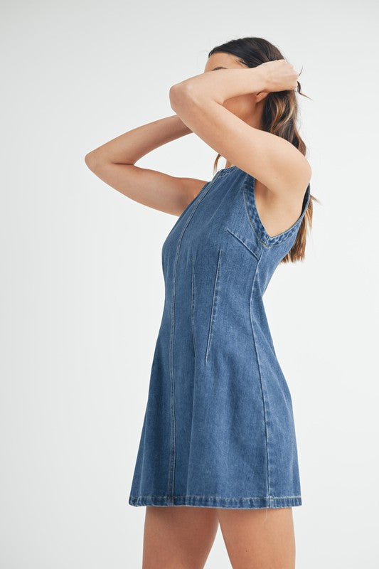 Denim Mini Dress