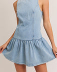 Love Me More Denim Dress