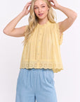 Sweet Melody Top- Butter