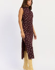 With Love Polka Dot Midi Dress