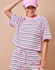 Sweet Tart Short Sleeve Sweatshirt