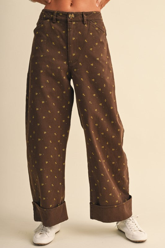Good Company Folded Bottom Wide Leg Pants