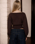 Hawthorne Sweater- Brown