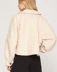 Houndstooth Tweed Jacket