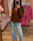 Cove Cardigan - Brown