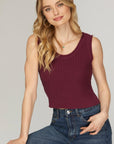 Berry Patch Sleeveless Sweater