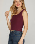 Berry Patch Sleeveless Sweater