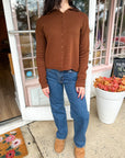 Cove Cardigan - Brown